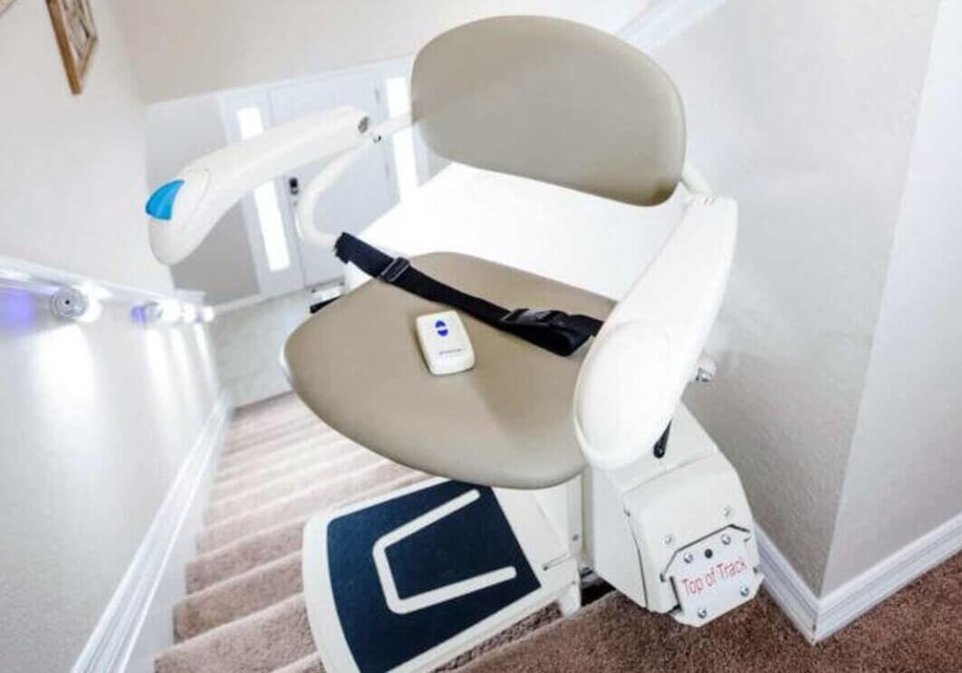 harmar stairlift with safety belt