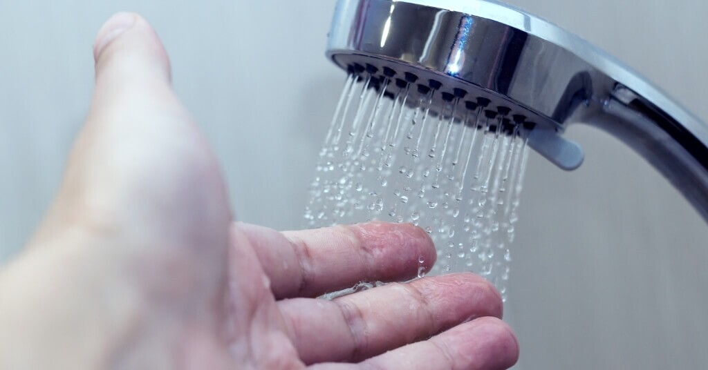 Checking Water Temperature In Shower